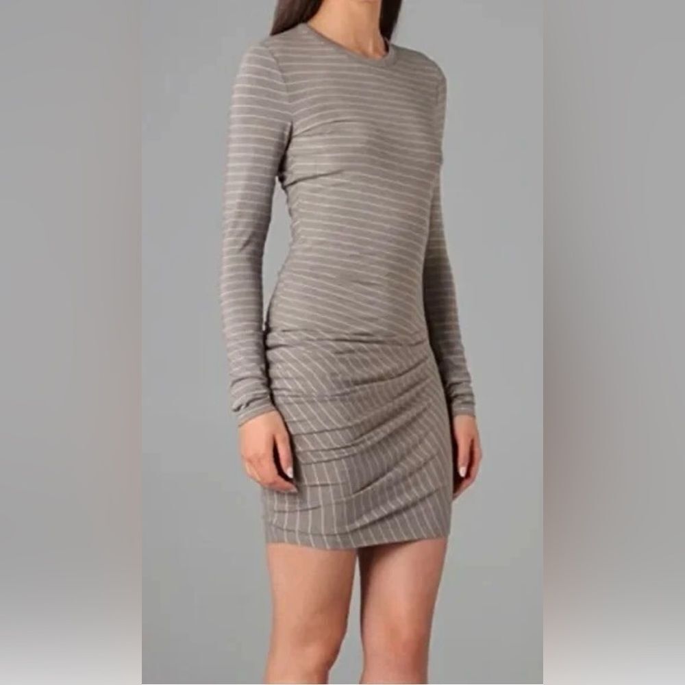 T Alexander Wang Ruched Bodycon Dress, S - Picture 4 of 12